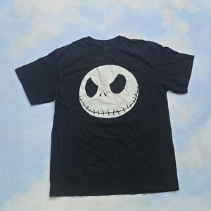 Jack Skellington Tee Glow in the Dark Pumpkin King Head Nightmare Halloween
